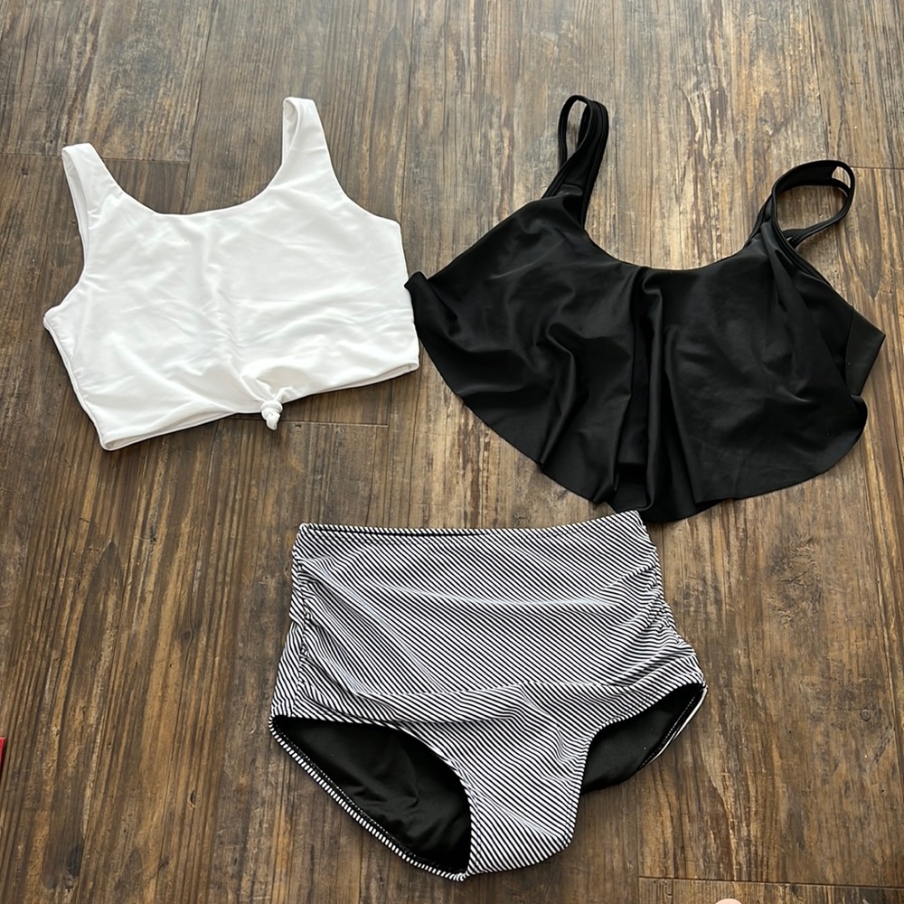 New - never worn 3 piece swimsuit